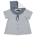 Blouse Monge - Rayé Bleu Foncé