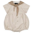 Barboteuse Cambon - Rayures Sable