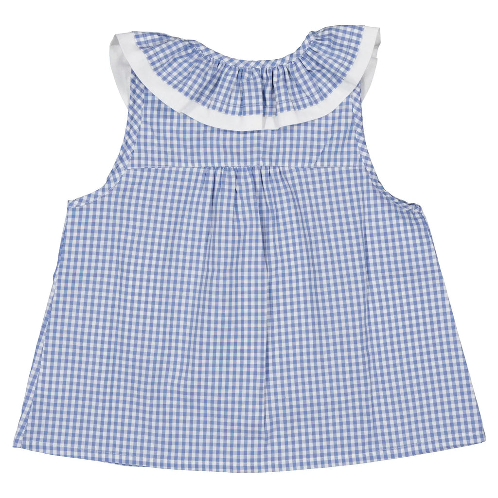 Blouse Marceau - Vichy Bleu