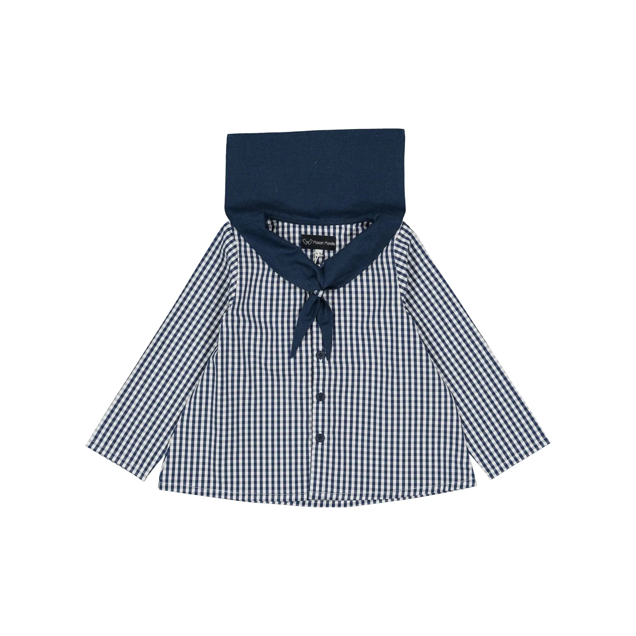 Blouse Monge - Ml Vichy Bleu