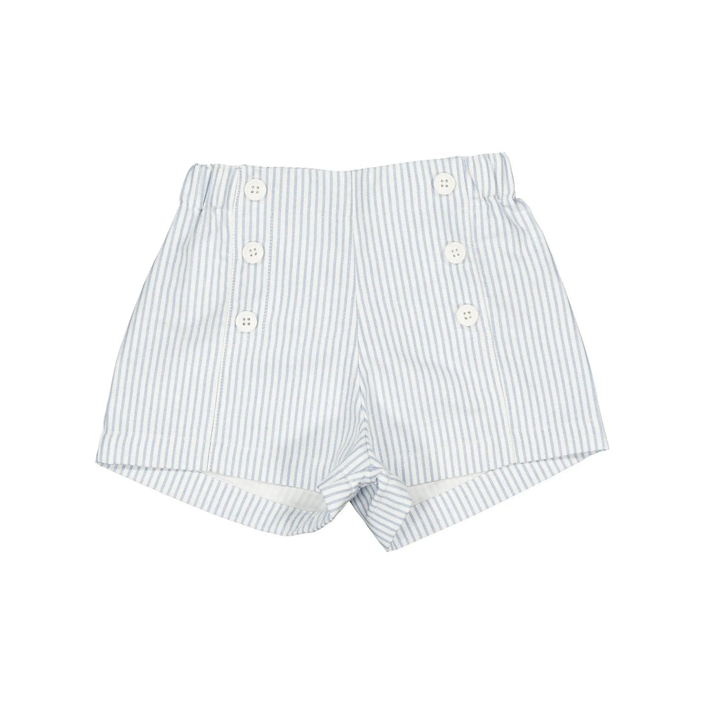 Short Sevres - Rayé Bleu Clair
