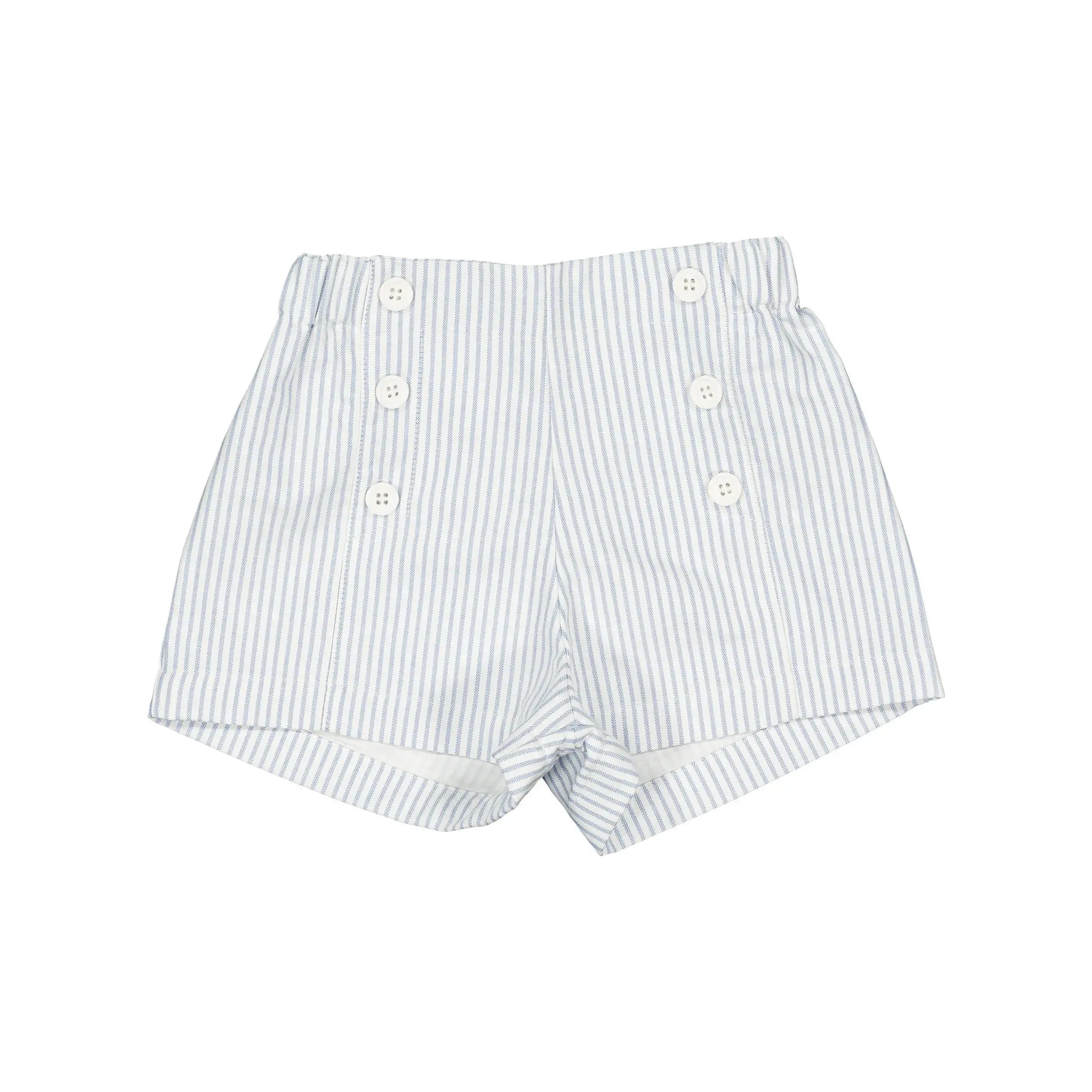 Short Sevres - Rayé Bleu Clair