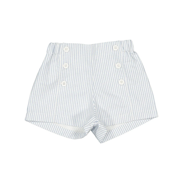 Short Sevres - Rayé Bleu Clair