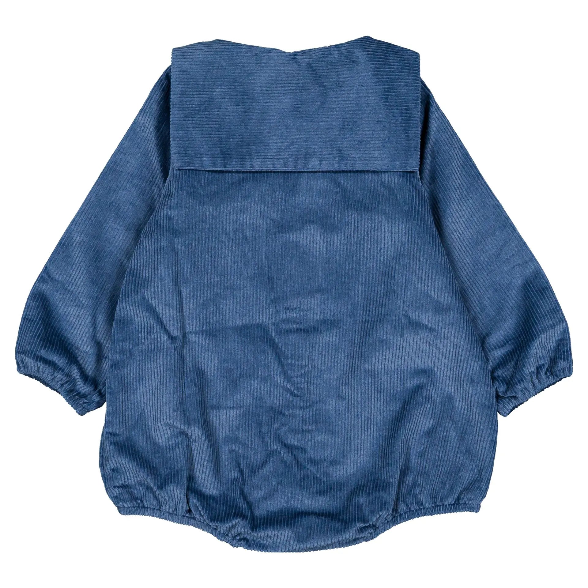 Barboteuse Hoche - Velours Bleu