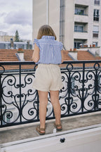 Blouse Mezieres - Rayures Bleues