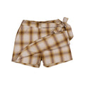 Jupe-Short Pleyel - Tartan Miel