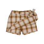 Jupe-Short Pleyel - Tartan Miel