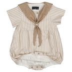 Barboteuse Cambon - Rayures Sable