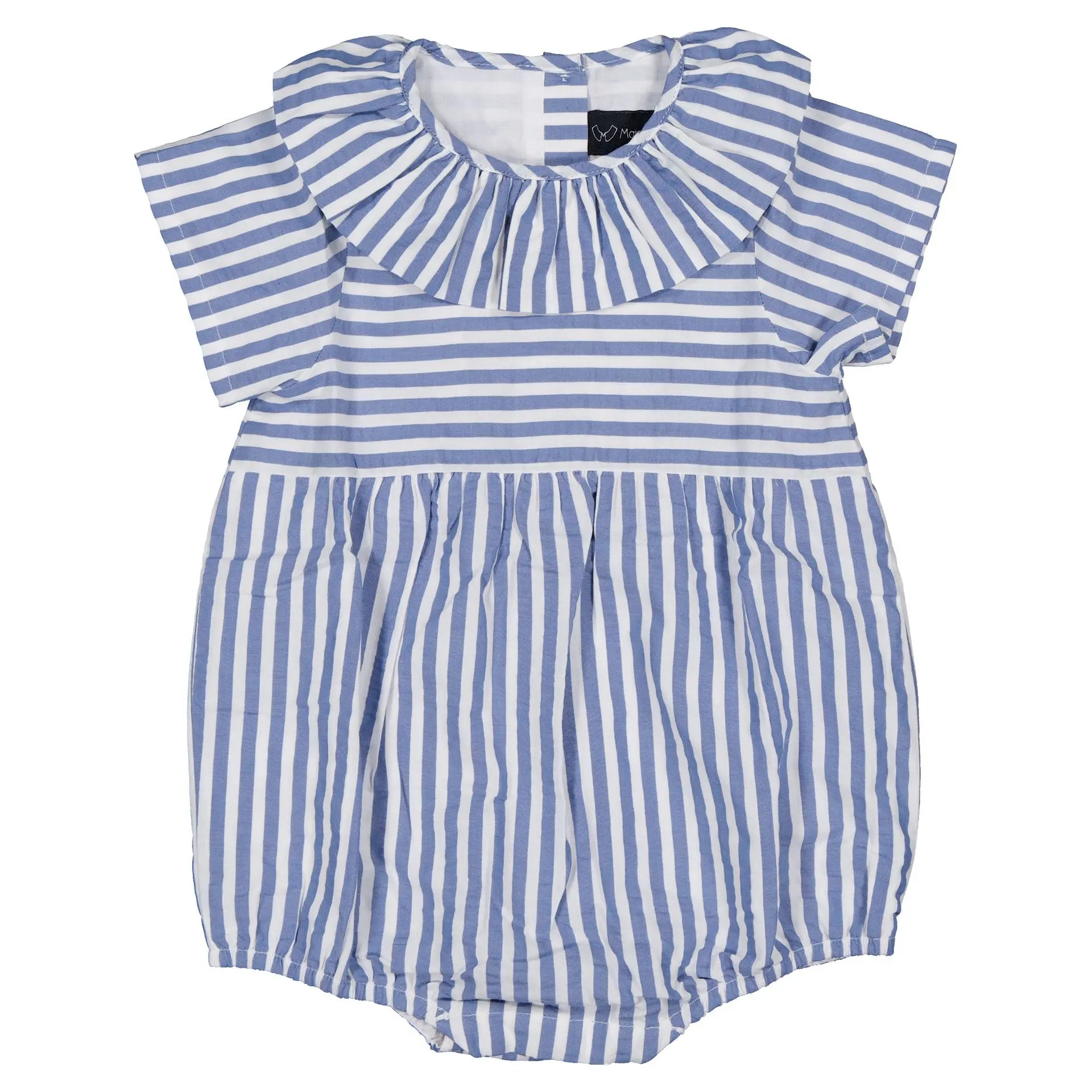 Barboteuse Dupleix - Rayures Bleues