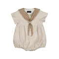 Barboteuse Cambon - Rayures Sable
