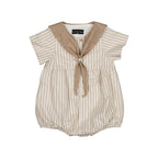 Barboteuse Cambon - Rayures Sable