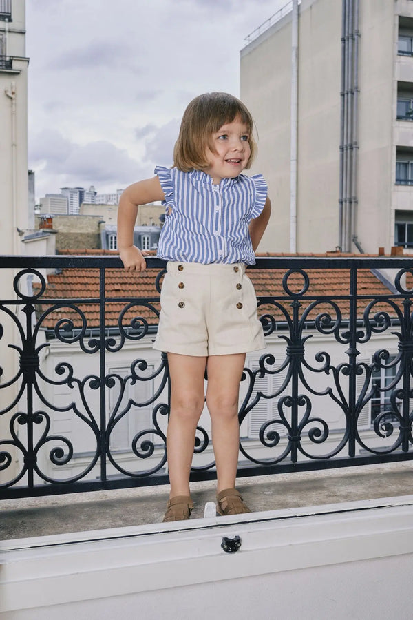 Blouse Mezieres - Rayures Bleues
