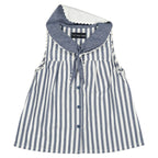 Blouse Trudaine - Rayé Bleu Foncé