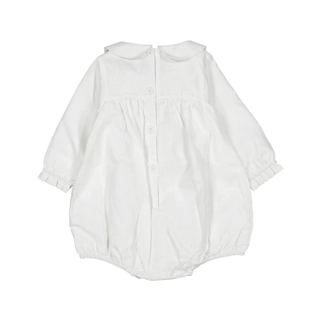 Barboteuse Liege - Cérémonie Lin Blanc