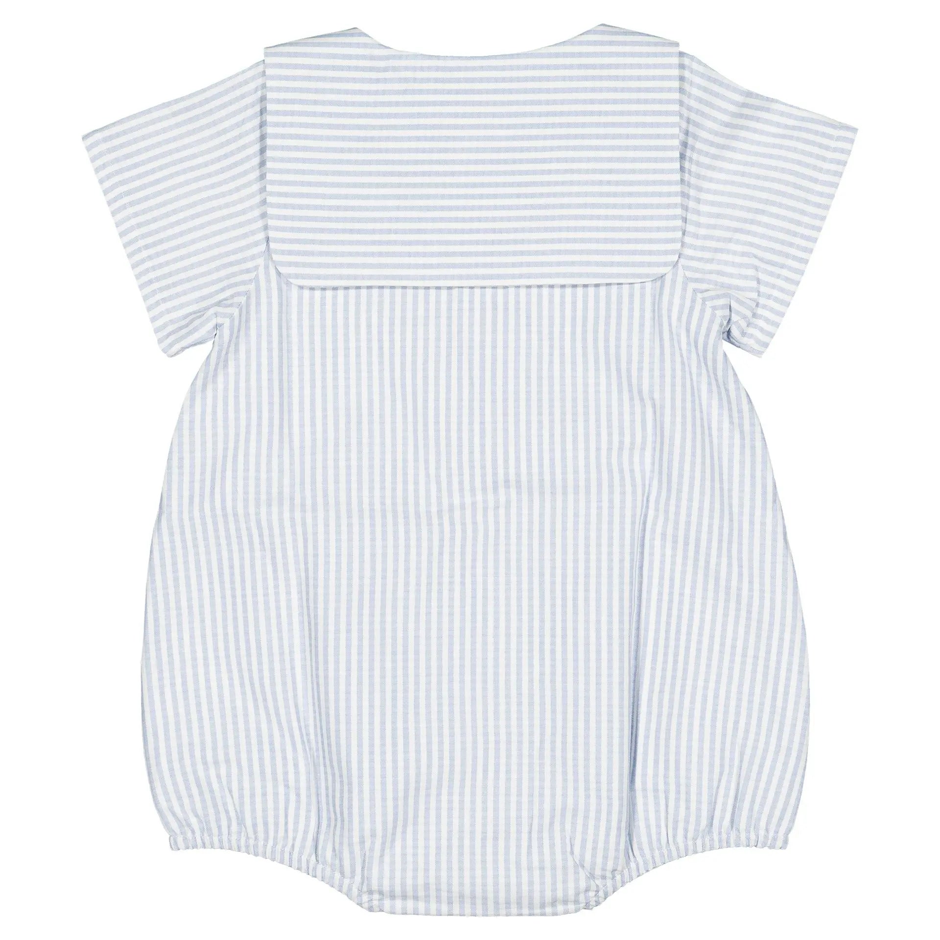 Barboteuse Hoche - Rayures Bleues