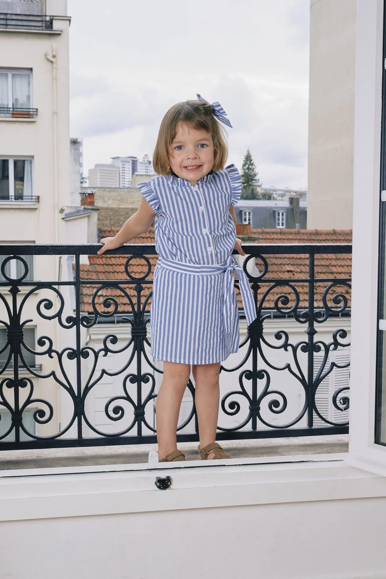 Blouse Mezieres - Rayures Bleues