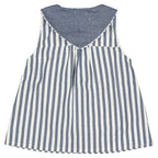 Blouse Trudaine - Rayé Bleu Foncé
