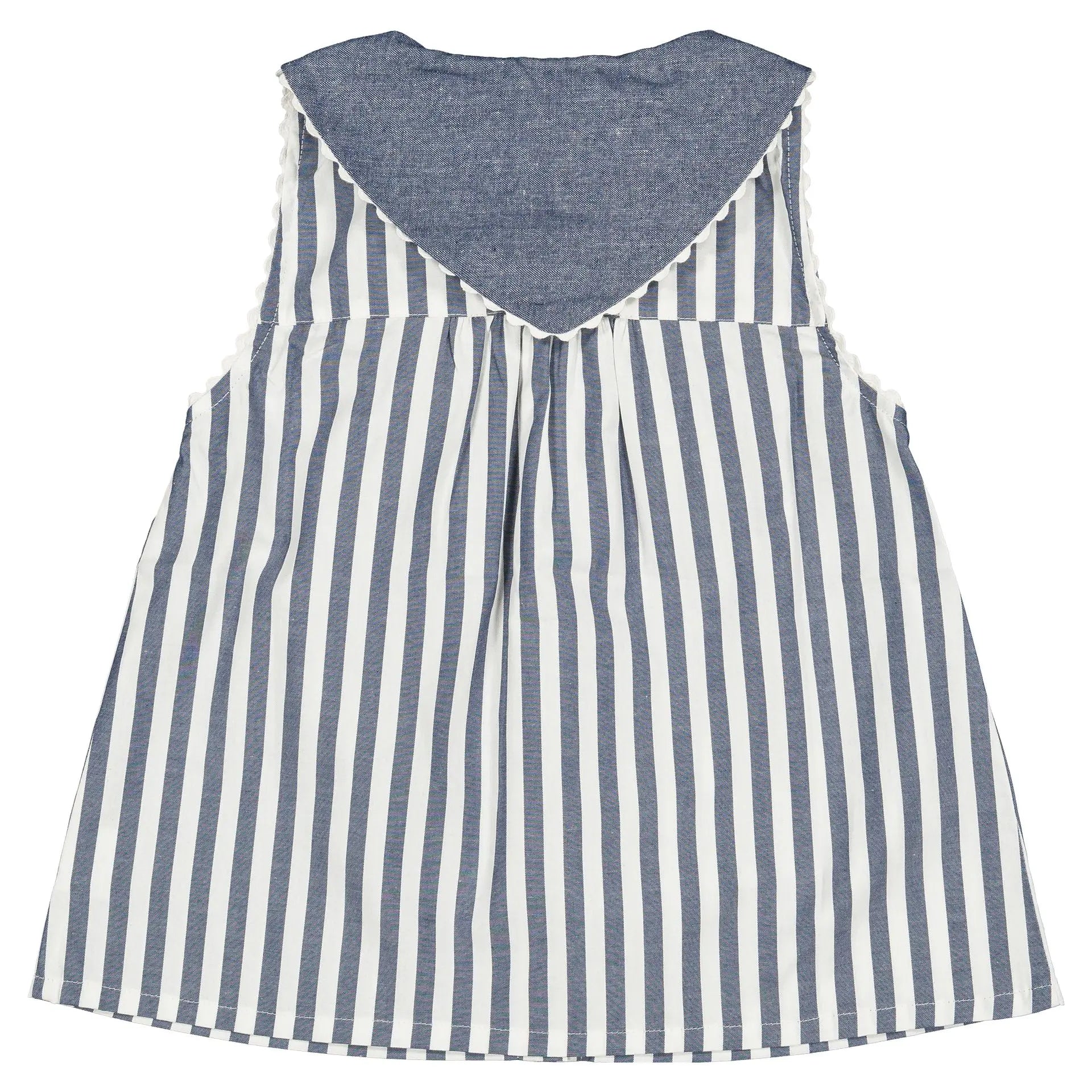 Blouse Trudaine - Rayé Bleu Foncé