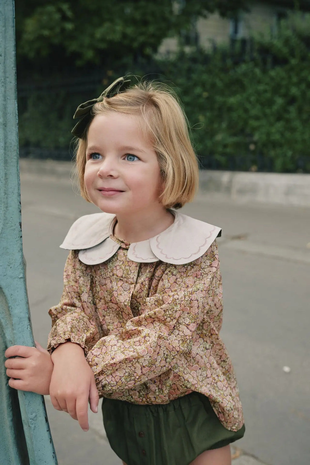 Bloomer Chaillot - Lin Vert Olive