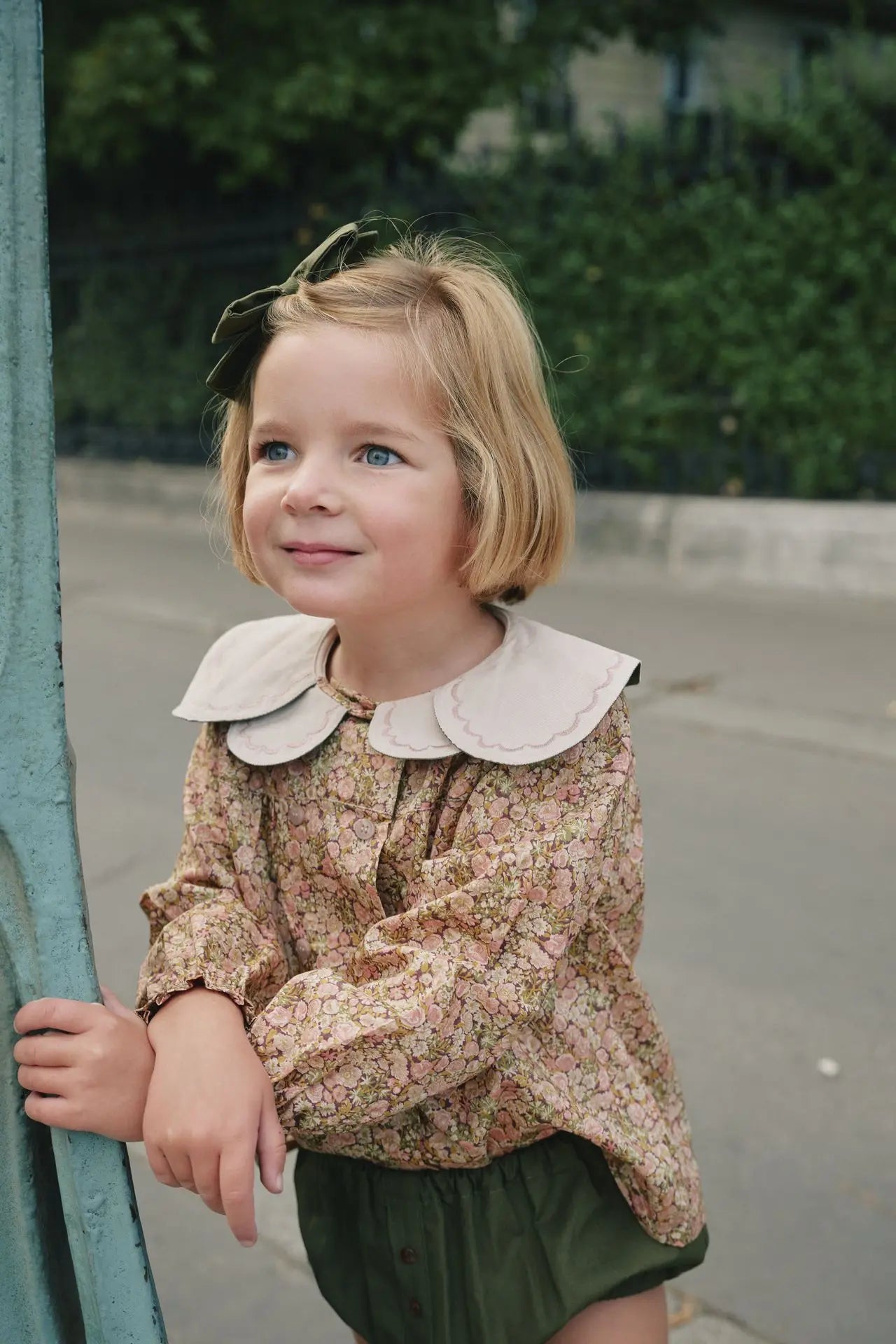 Bloomer Chaillot - Lin Vert Olive