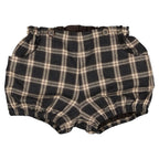 Bloomer À Bretelles Ternes - Tartan Gris