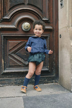Bloomer Chaillot - Tartan Bleu