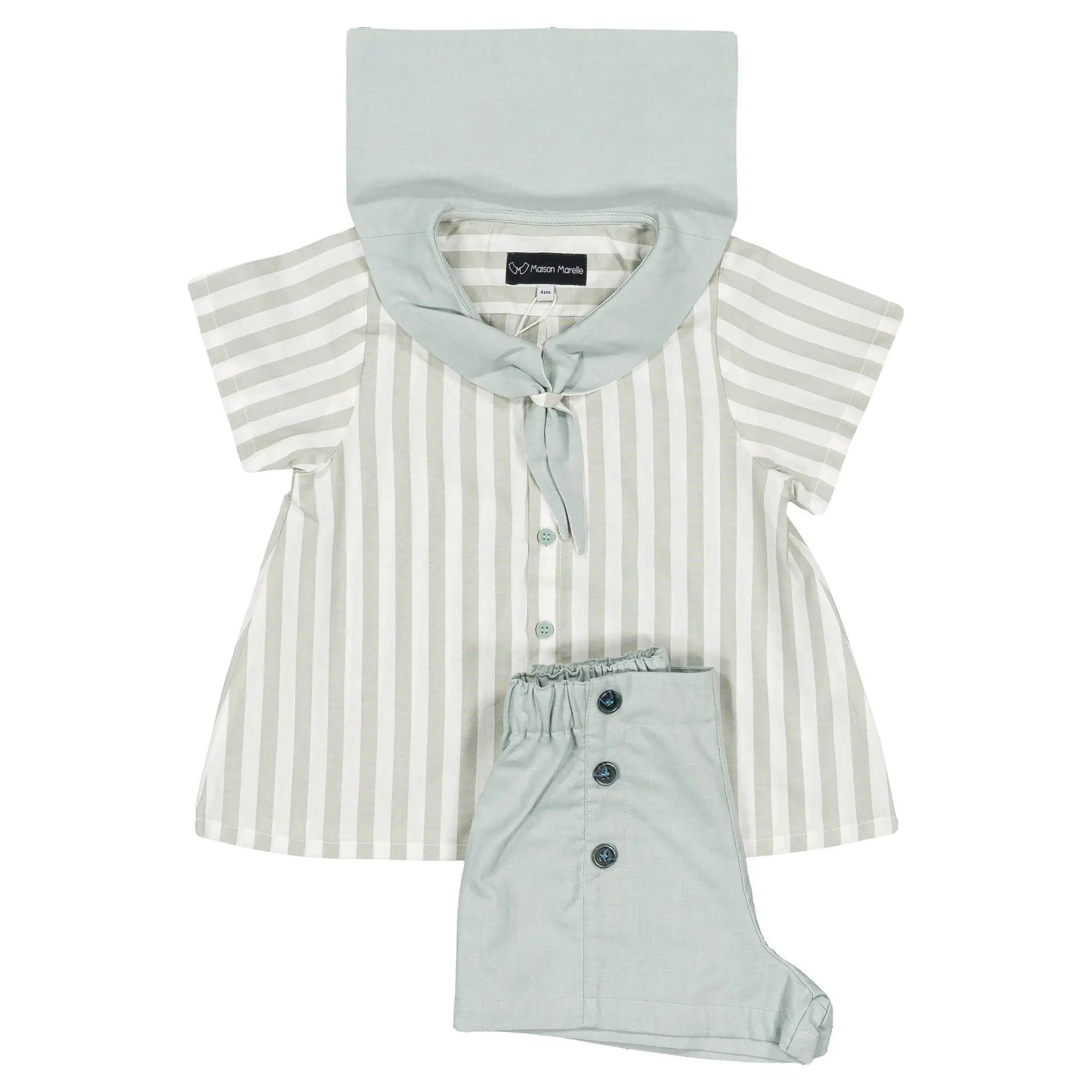 Short Sevres - Vert Menthe Lin
