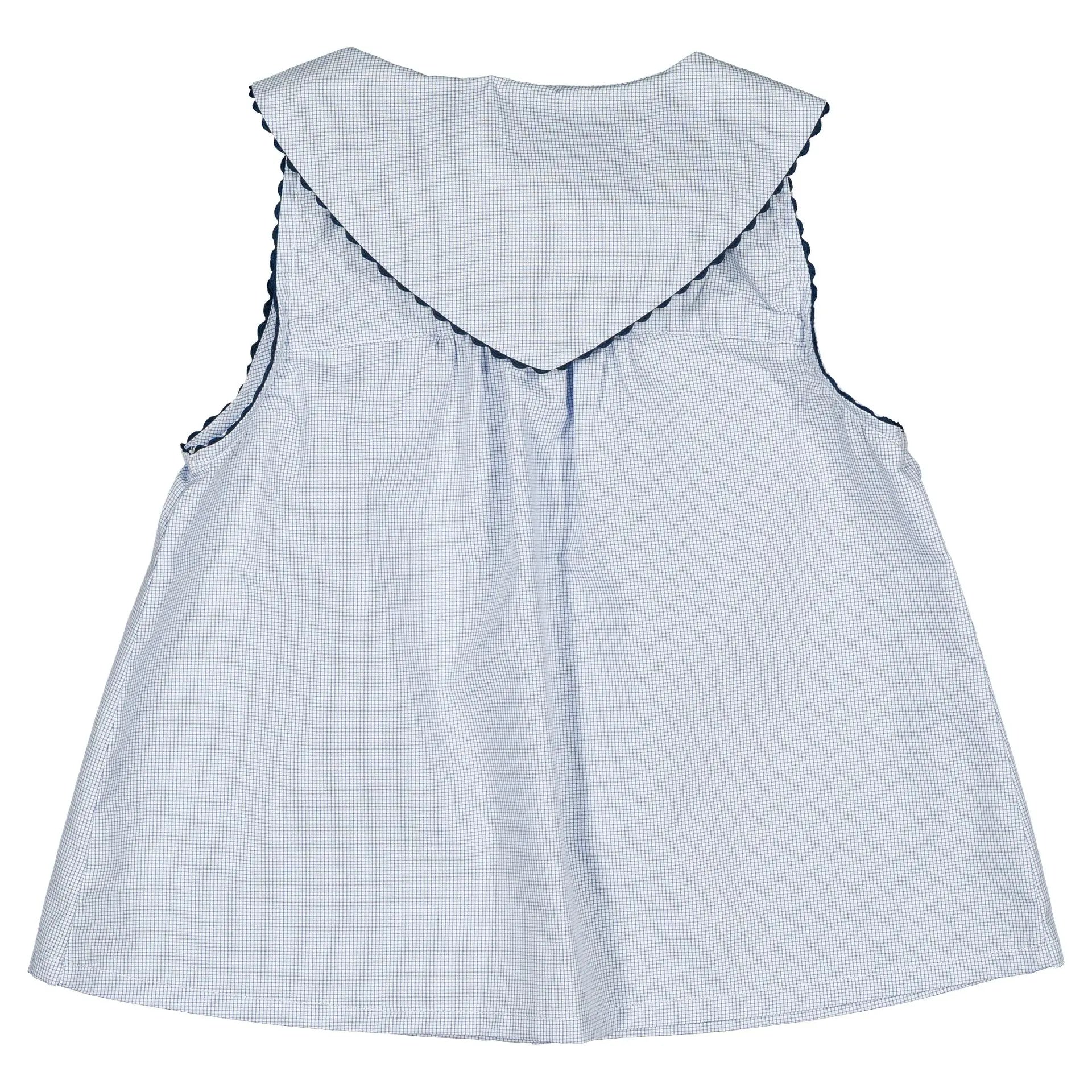 Blouse Trudaine - Petits Carreaux Écolier