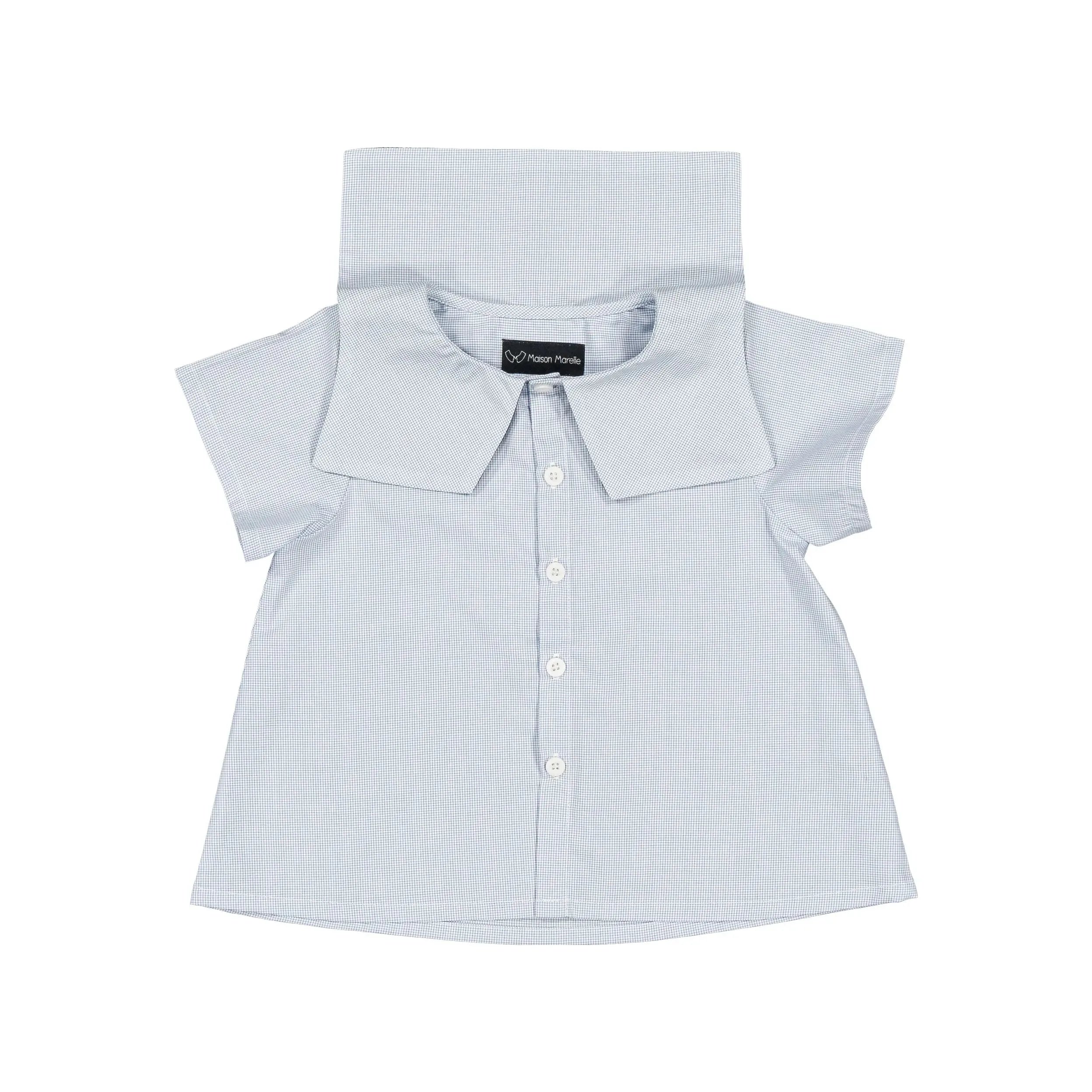 Blouse Clichy - Petits Carreaux Écolier