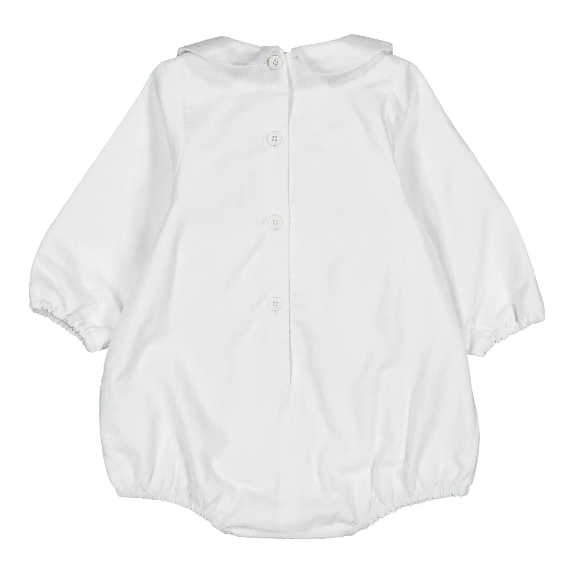 Barboteuse Jourdain - Cérémonie Velours Blanc