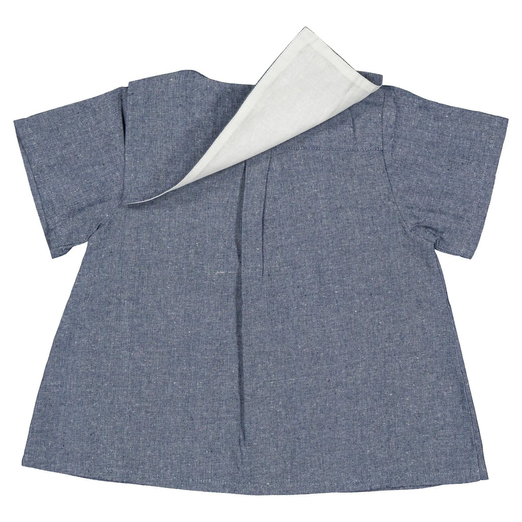 Blouse Monceau - Bleu Orage Denim