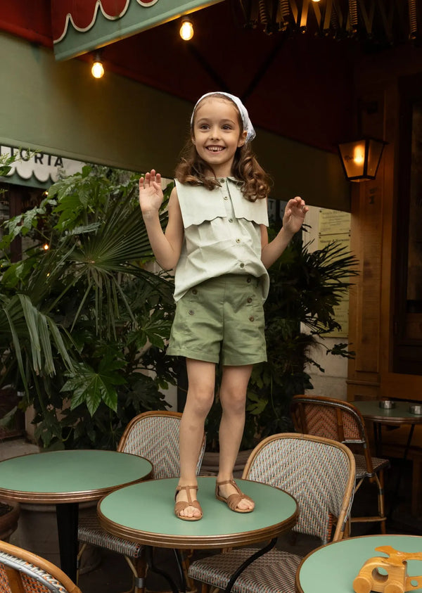 Blouse Grenelle - Vert Pomme