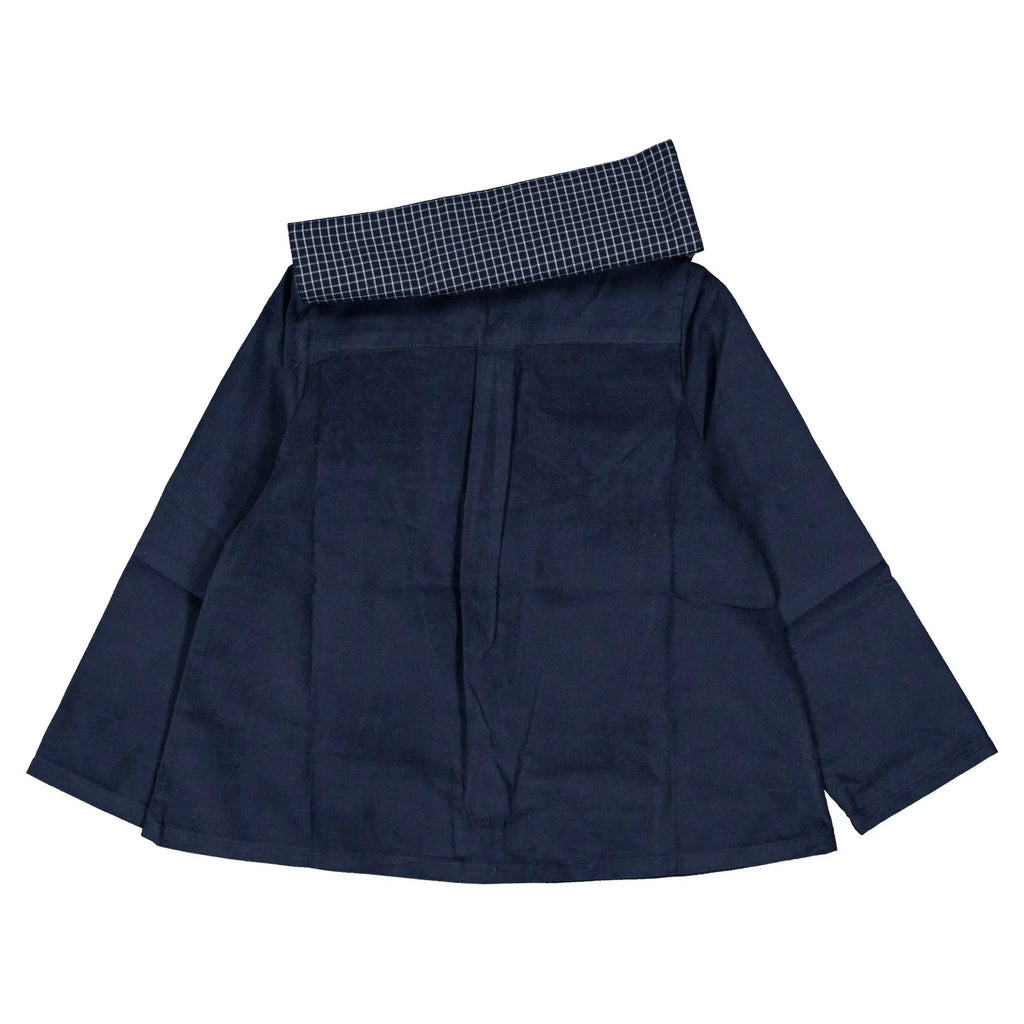 Blouse Monceau - Velours Bleu