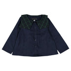 Blouse Clichy - Velours Bleu