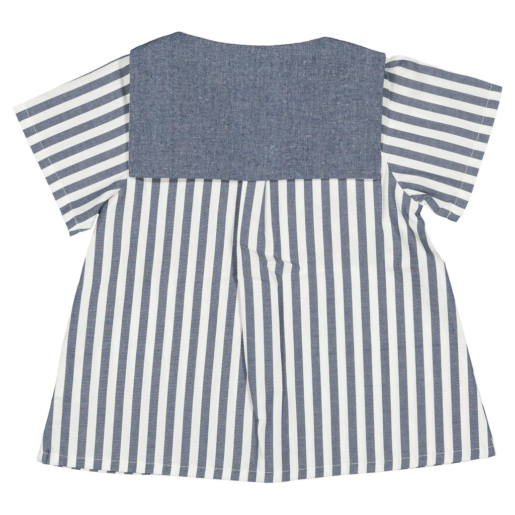 Blouse Monge - Rayé Bleu Foncé