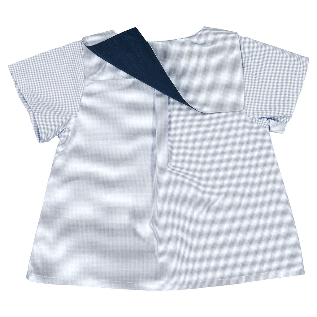 Blouse Monceau - Petits Carreaux Écolier