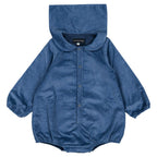 Barboteuse Hoche - Velours Bleu