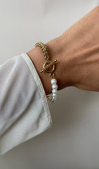Bracelet Pearl X Chain