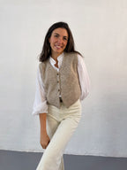 Gilet Rous Beige
