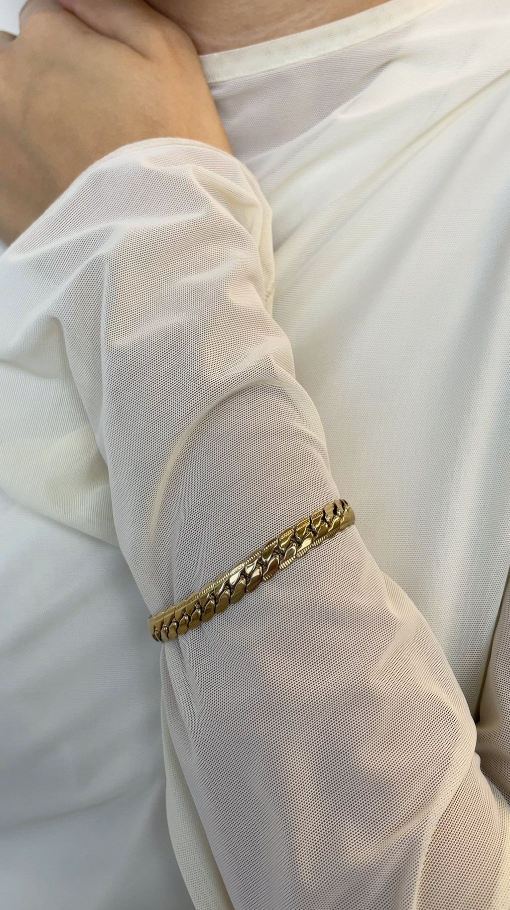 Bracelet Cuban Striped