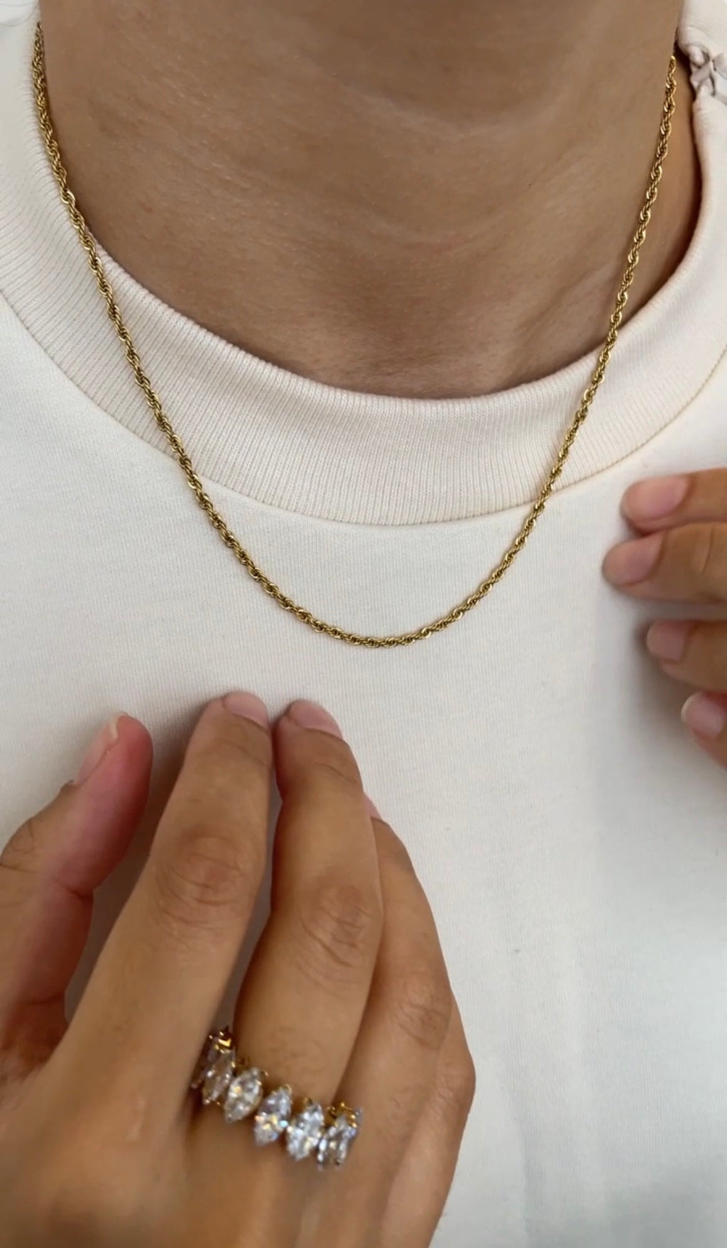 Collier Thin Braided