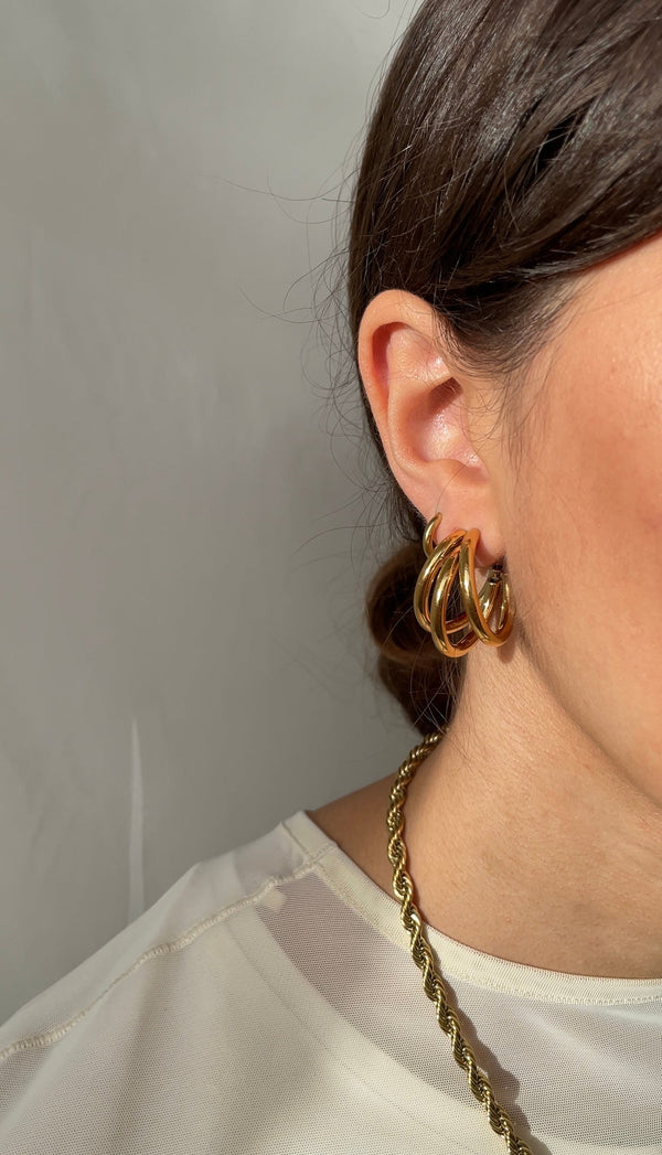 Boucles D'Oreilles Bold Illusion