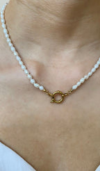 Collier Thin Pearl