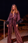 Pantalon Olivia - Bronze