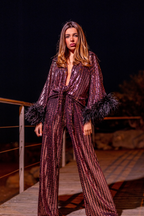 Pantalon Olivia - Bronze