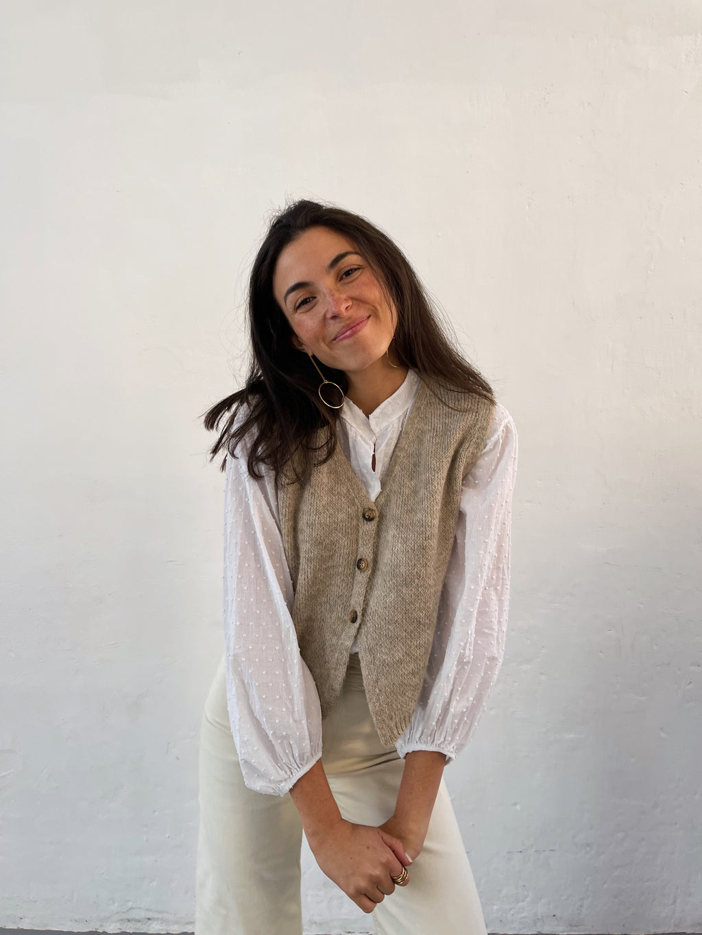 Gilet Rous Beige