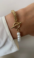 Bracelet Pearl X Chain