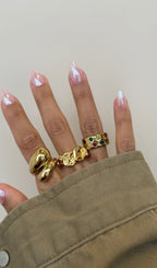 Bague Textured