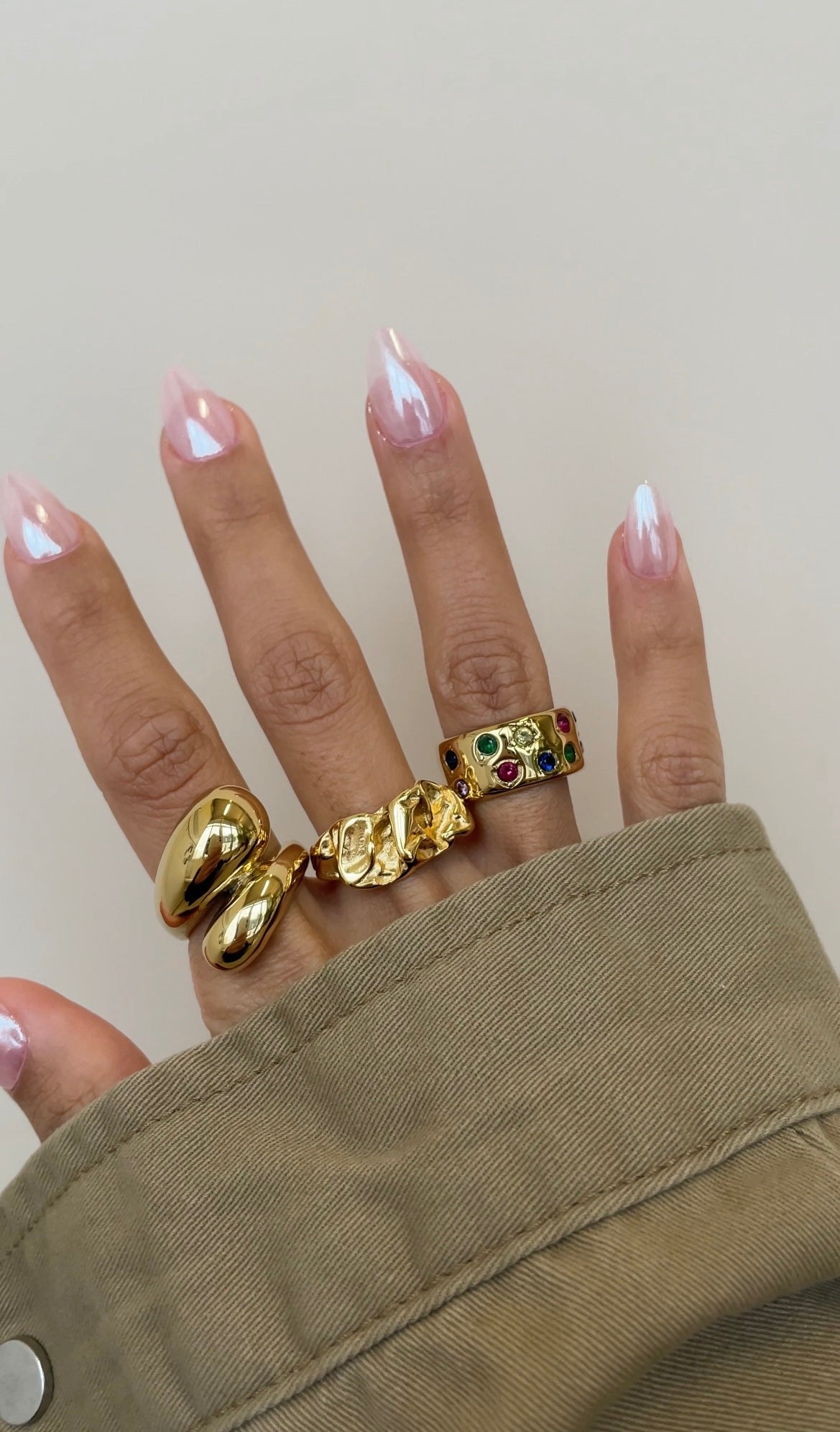 Bague Textured