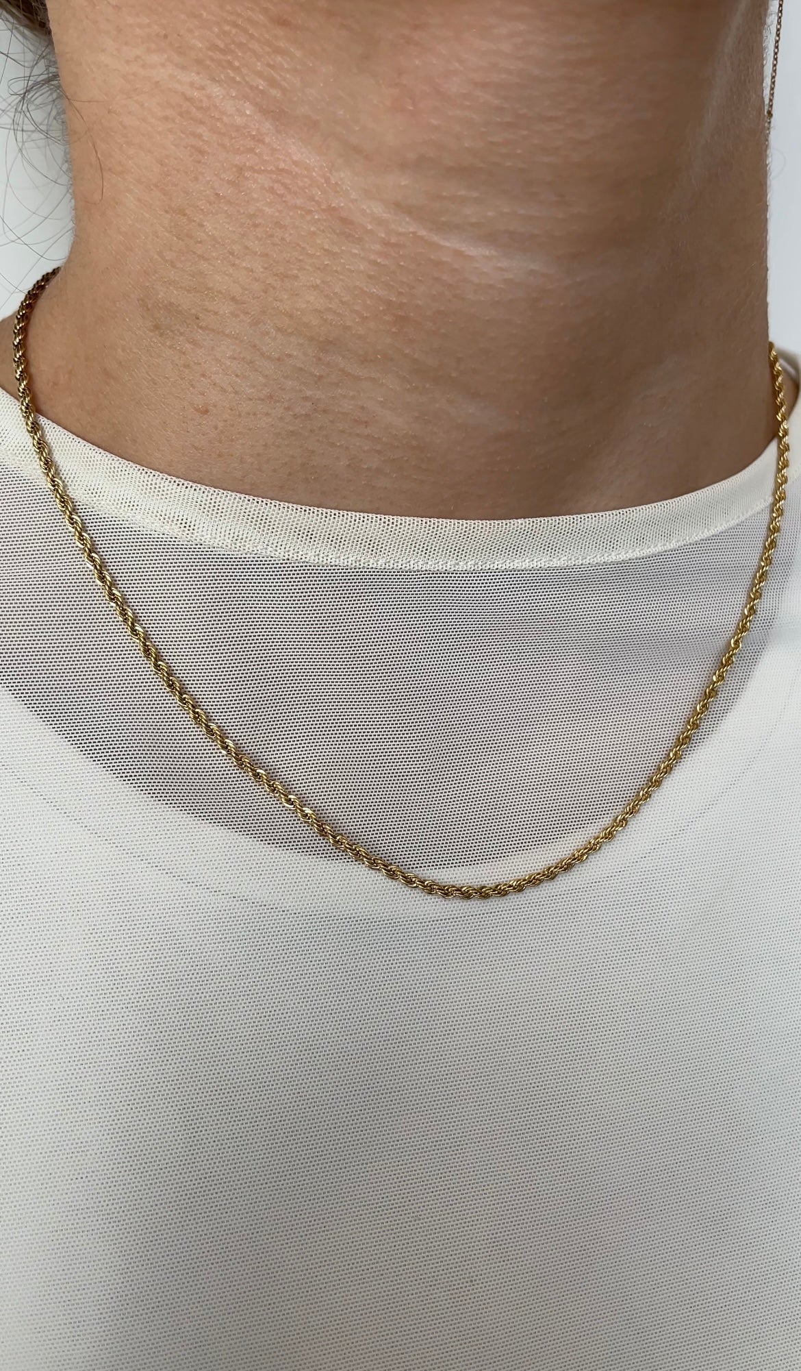 Collier Thin Braided